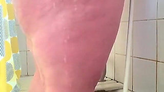 Bbwbootyful soaping my self having a shower fan request