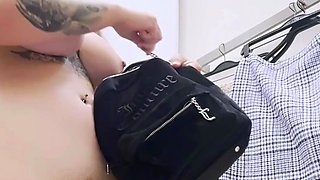 SNEAKY STORE ORGASM CHALLENGE: MULTIPLE SQUIRT WITH DILDO