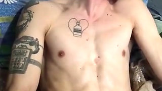 His Rock Cock Even After He Cums!!