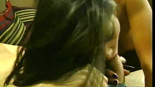 Hot and Cute Brunette Get Banged on the Couch