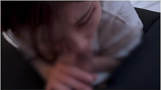 Erotic Girlfriend Giving A Cleaning Blowjob Even After Swallowing Sperm