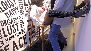 BDSM Weekend End in Extreme Fucking of My Sugardaddy Until He Cums on My Pussy