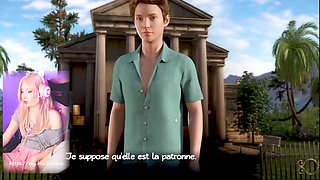 Uncensored anime fun with a sexy French amateur gamer