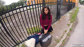 Wonderful spic teen seductress crazy sex video