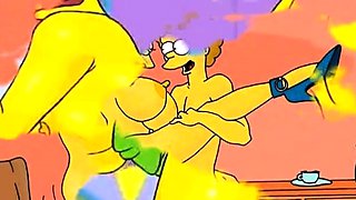 Marge Simpson mature sexwife