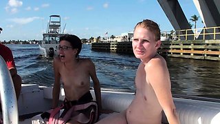 Busty amateur blonde banged in public outdoor
