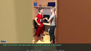 3d Game - Wife and Mother - Hot Scene 1 - Role play