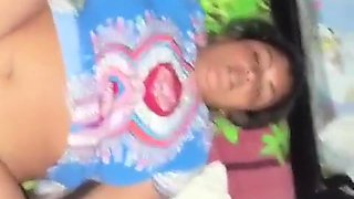 Stepsister Sucks The Dildo That Stepmother Puts In Her Ass And Stepson Brings Her Cum