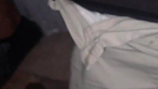 Gangbang in Swinger Club Swallowing Cum