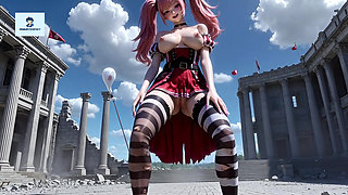 hentai animated one piece Nami Boa Hancock Nico Robin Perona foot fetish