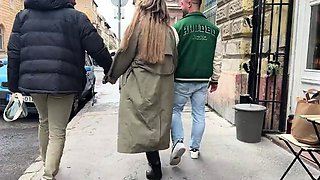 Anal and First Double Penetration with a Swinger Couple