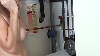 Mature Doing Her Housework