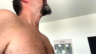 Buxom BBW freak lives out gangbang fantasy to the fullest