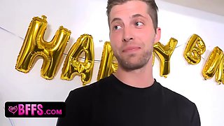 Hot gf invites over her stunning bffs and bf