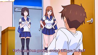 Anime beauty takes hard cock before breakfast in her kitchen