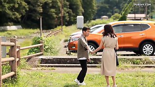 Granny With Big Tits Has Fun In Onsen