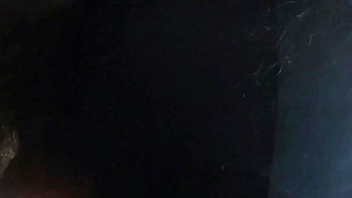 Ebony Blows Big White Cock and Swallow Sperm