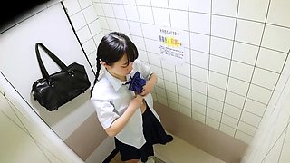Uncensored japanese solo girl masturbation on couch