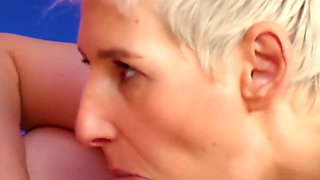 Cock Sniffing and Cum in Her Nose