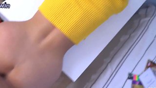 Stepfather Fucked patron's daughter Jadilica for Homework _