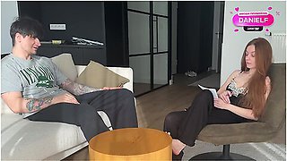 Cheated On My Wife With A Redheaded Beauty Psychologist, Cumming All Over Her Big Tits