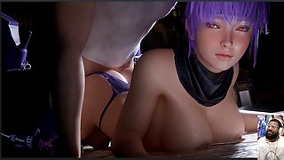 Bald Ass Pussy Lune Gets Anal Fucked, Thicc Ass Ayane Gets Proneboned, Bald Pussy Trigger Carried Fuck