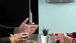 Pure Taboo Cheating Flight Attendant Aila Donovan Seduces Married Man for an Open Mouth Facial