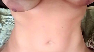 Great Big Boobs On Masturbating Redhead