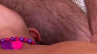 Roxana likes the juice in her mouth