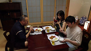 Japanese MILF Makiko Seduced By Stepfather - Big Tits Housewife Fucked Hard On Fertile Days