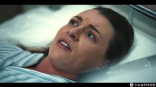 Redhead Nurse Hypnotizes Brunette With Big Tits - Lesbian Vampire Mind Control Sex