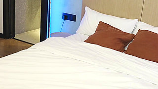 4K Walking Naked Barefoot Full Body Around Tidying up Room