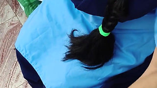 Indian College Girl Fucked in Uniform with Cumshot