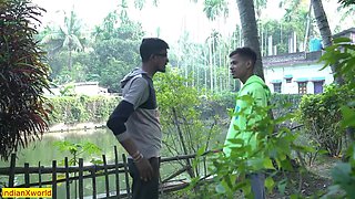 Indian Hijab Girl Dating Sex with Husband Friend! Fuck My Wife