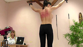 Marianna1 Spanking Machine - Bare Back Whipping