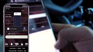 Public Car Sex: Black Guy & Hot Blonde