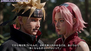Pink-Haired Kunoichi got the sex of her dreams in Konoha's Forbidden Forest 3d Hentai Naruto x Sakura