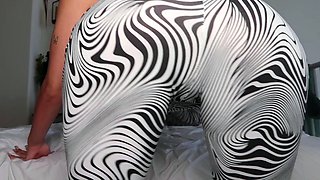 Solo ass and pussy spreading after toying masturbation