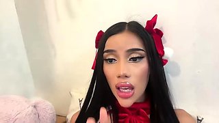 Solo webcam tranny masturbation