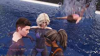 Being A DIK 0.8.1 Part 231 Pool Chat And Meet Jill Friends By LoveSkySan69