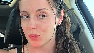 Having A Mind Blowing Orgasm In The CAR WASH