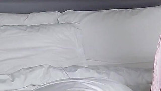 Perfect Pillow Humping with Shaved Pussy
