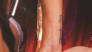 Gemma's Party Scene-2 trio of MILFs in Lingerie, Big Tits, Having an Orgy at the Disco