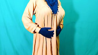 Indian Beautiful Hijabi Muslim Couple Thirsty For Sex