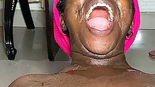 4!! Perverted African Sluts Femdom Piss and Spit Fun
