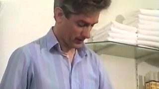 German Hairdresser Pounded in Her Tight Asshole