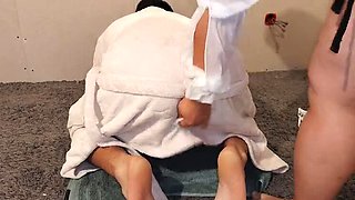 Hard Fucking My Wife's Wild Anus for Anchovies - Double Penetration & Anal Sex