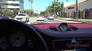 Virtual Date with Lily Adams - Blowjob & Footjob Tease in 4K POV