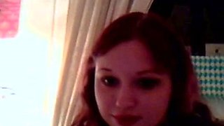 Pregnant Redhead's Solo Show