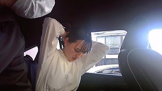 Witness a wild passionate public Japanese thrill with student allure